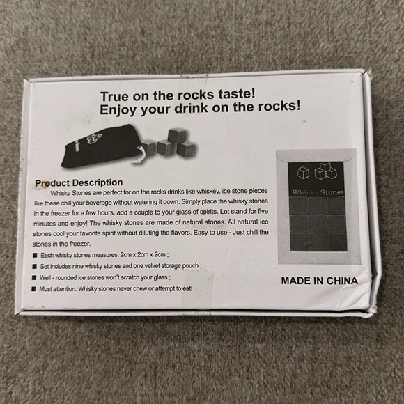 2 sets- Whiskey Stones, New in box, - Picture 2 of 2